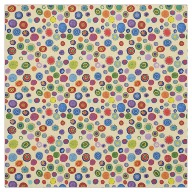 Twirr Party Dots Multicolor Stoff (Muster)