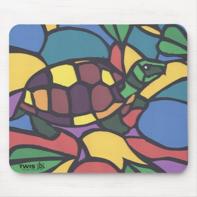 TWIS Mousepad: Blair's Animal Corner Box Turtle Mousepad (Vorne)