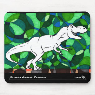TWIS Mousepad: Blairs Tierecke T Rex Mousepad
