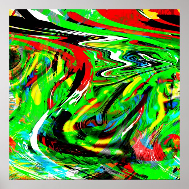 twisted abstraction poster (Vorne)