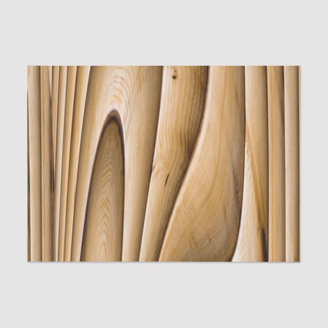 Twisted Bambus Seidenpapier (Vorderseite)