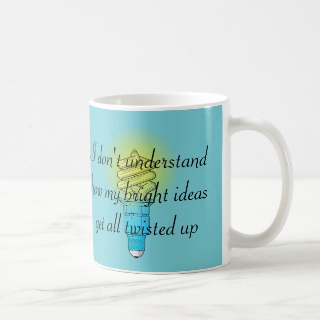 Twisted Bright Ideas Kaffeetasse (Rechts)