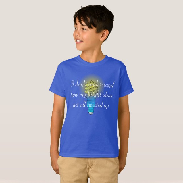 Twisted Bright Ideas T-Shirt (Vorne ganz)
