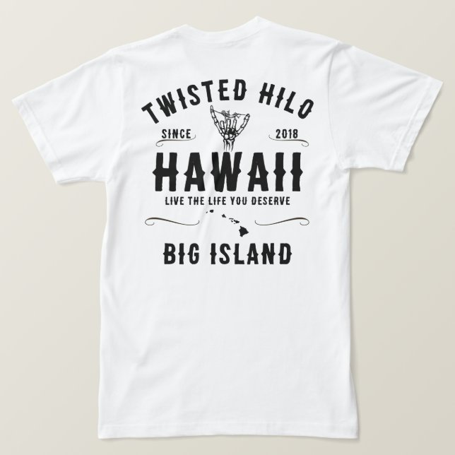 TWISTED HILO TSHIRT (Design Rückseite)