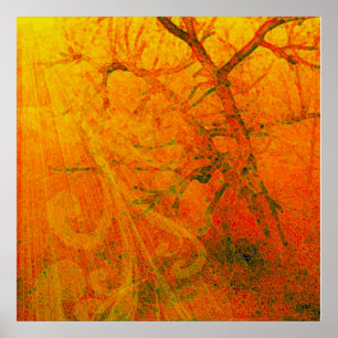 Twisted Oak Swirled - Individuell angepasst Poster