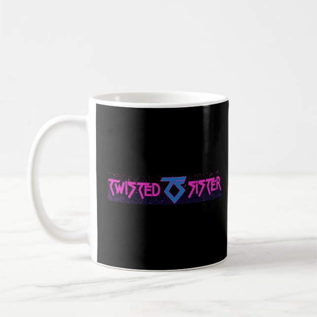 Twisted Schwester "We're Not Gonna Take It" - 80er Kaffeetasse (Links)