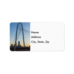 Twisted Texas Dawn Address Label Adressaufkleber