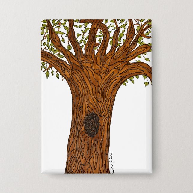 Twisted Tree Button (Vorderseite)