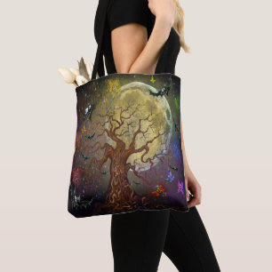 Twisted Tree Tote Bag Tasche