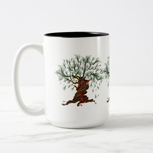 Twisted Tree Zweifarbige Tasse (Links)