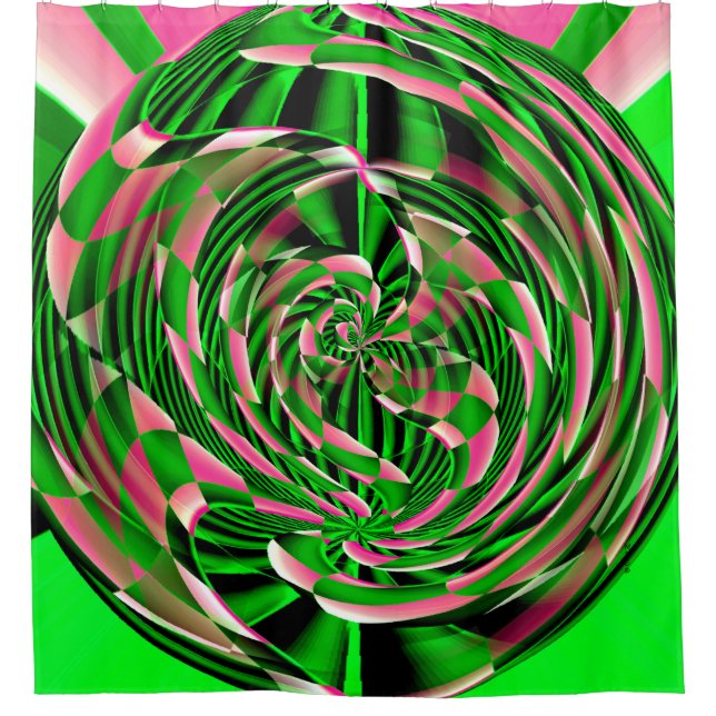 Twisted World... Duschvorhang (Vorderseite)