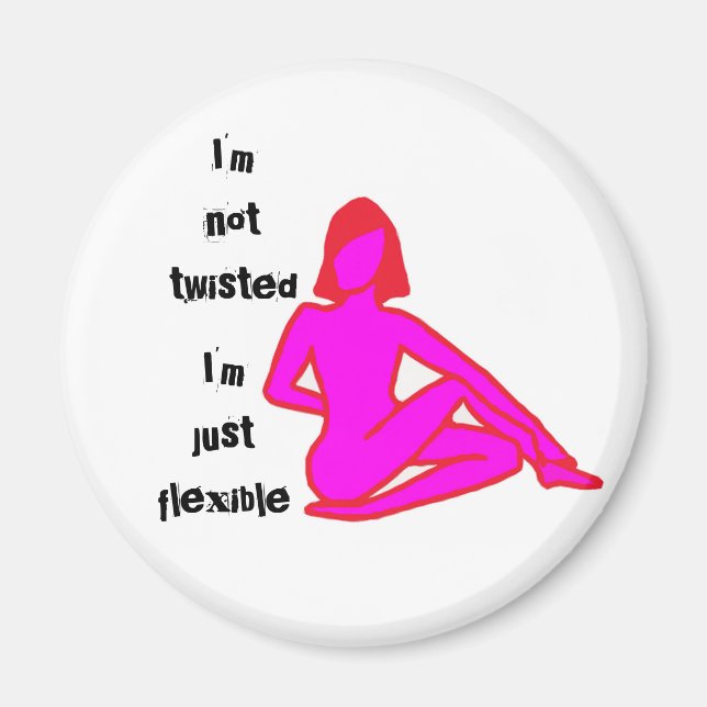 Twisted - Yoga Magnet (Vorne)
