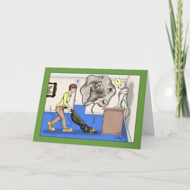 Twister Vacuum (blank inside) Karte (Vorderseite)