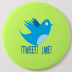 Twitter Bird folgen - Hintergrundfarbe auswählen Button