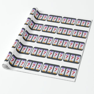 Twitter Emoji - Lucky 7 Geschenkpapier