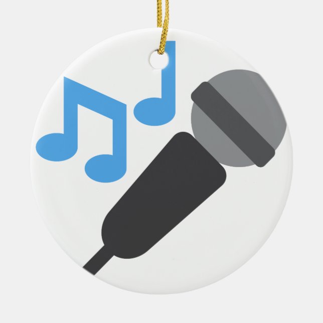 Twitter emoji - MIc Keramik Ornament (Vorne)