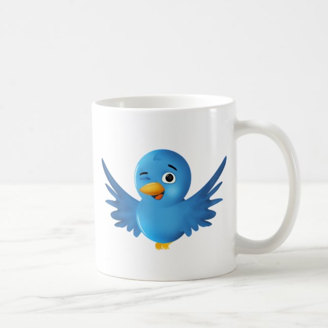 Twitter-Kaffeetasse Kaffeetasse (Rechts)