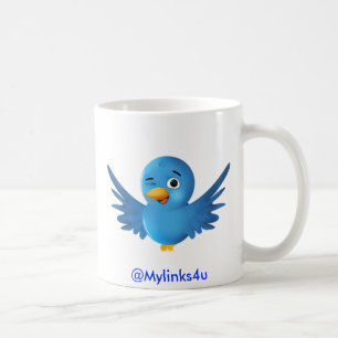 Twitter-Kaffeetasse Kaffeetasse