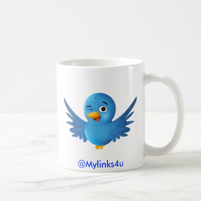 Twitter-Kaffeetasse Kaffeetasse (Rechts)