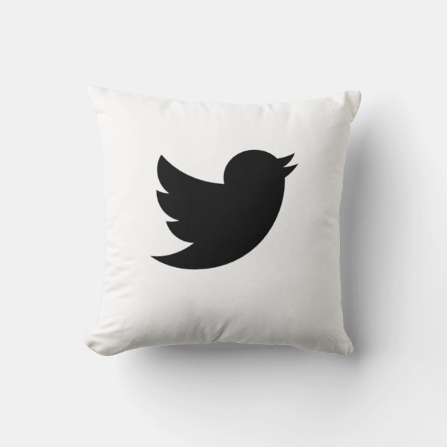 Twitter-Kissen Kissen (Vorderseite)