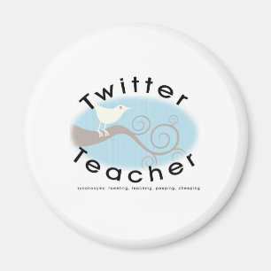 Twitter-Lehrer Magnet