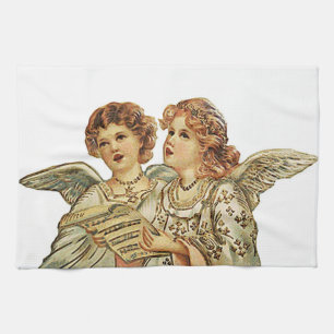 Two Beautful Angels Geschirrtuch