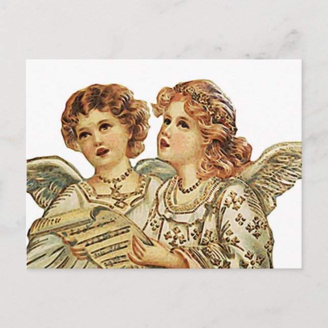 Two Beautful Angels Postkarte (Vorderseite)