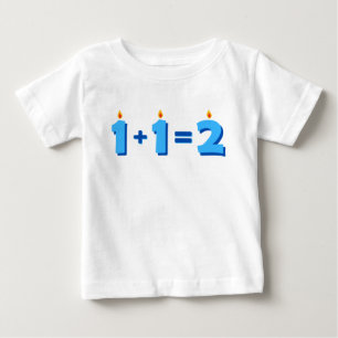 Two Blue 2. Birthday Baby Boy T - Shirt