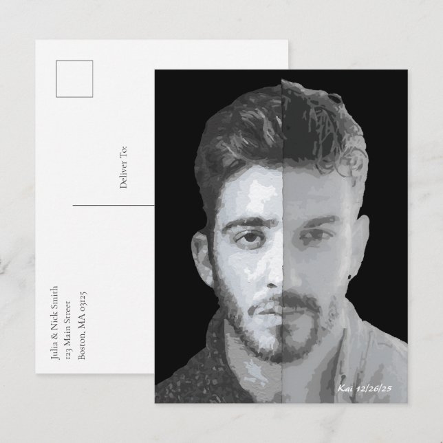 Two Brothers Legend, Kraków Poland Myth Postkarte (Vorne/Hinten)