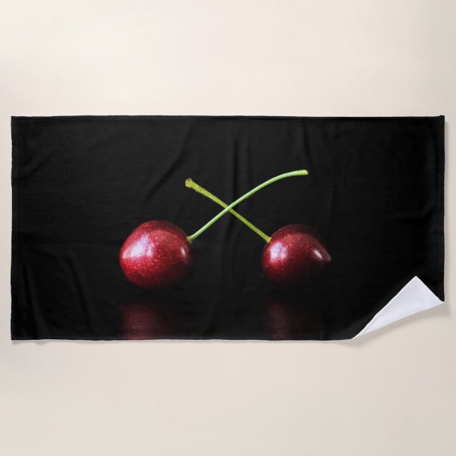 Two Cherries btcna Strandtuch (Vorderseite)