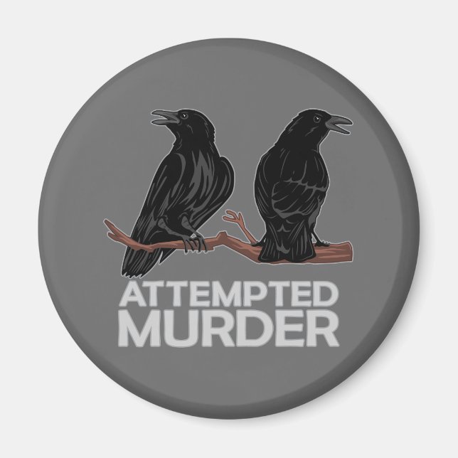 Two Crows = Attempfänger Magnet (Vorne)