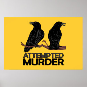 Two Crows = Attempfänger Poster