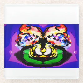 Two Doves  spring  Glasuntersetzer