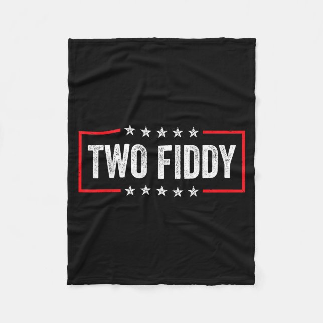 Two Fiddy Amerika 250 Fleecedecke (Vorderseite)