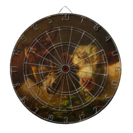 Two Friends (Donkey and Lamb) (Farm Animals) Dartscheibe