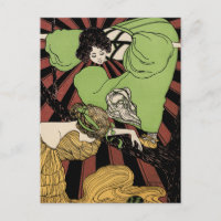 Two Girls - Art Nouveau - Jugendstil