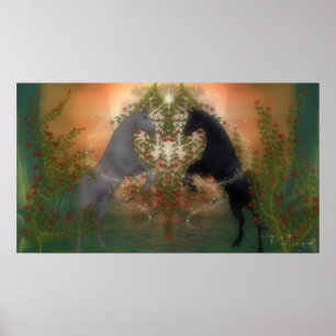 Two hearts Poster