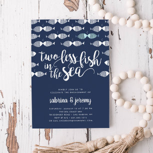 Two if By Sea Engagement Party Invitation Einladung