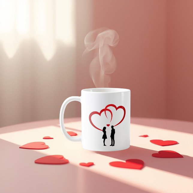 Two In Love Mug (Créateur téléchargé)