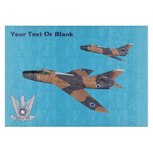 Two Israeli Supermysterien Schneidebrett (Vorderseite)