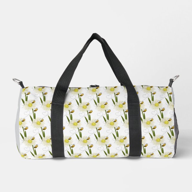 Two little and cute bees duffle bag (Vorderseite)