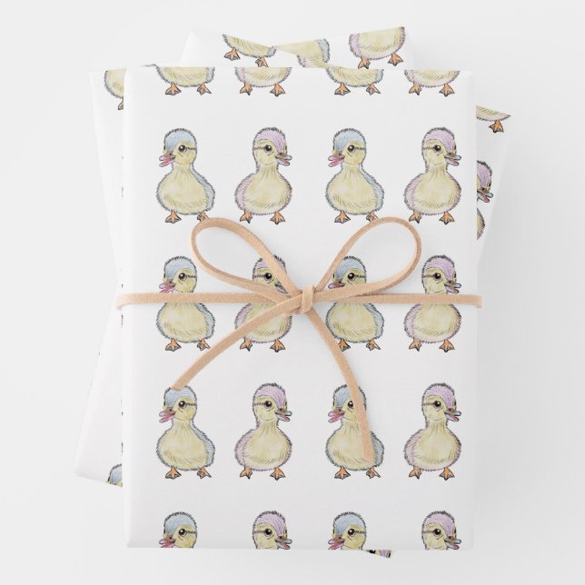 Two Little Ducks  Geschenkpapier Set (Beispiel)