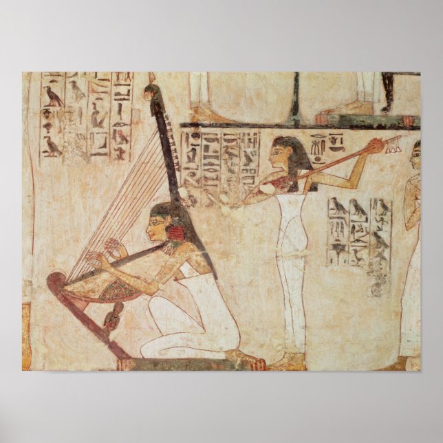 Two Musicians, from the Tomb of Rekhmire Poster (Vorne)
