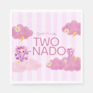 Two-Nado Geburtstag, 2. Geburtstagsfeier, Tornado Serviette