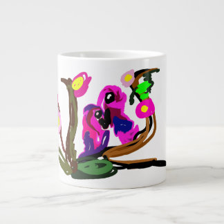 Two parrots live  Jumbo-Tasse