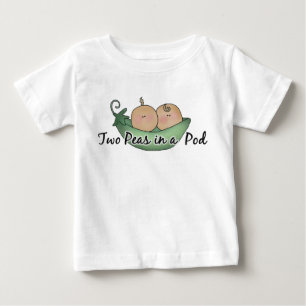 Two Peas Twin unisex Baby T - Shirt