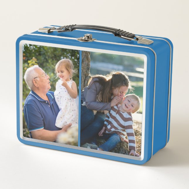 Two Photo Create Your Own Photo  Metall Brotdose (Vorderseite)