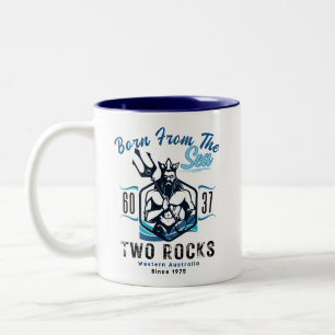 Two Rocks Classic Tasse, 11 oz Zweifarbige Tasse