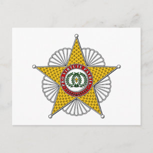Two Sicilies Star (Italien) Postkarte