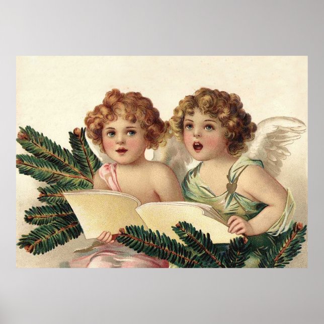 Two Singing Angels Poster (Vorne)